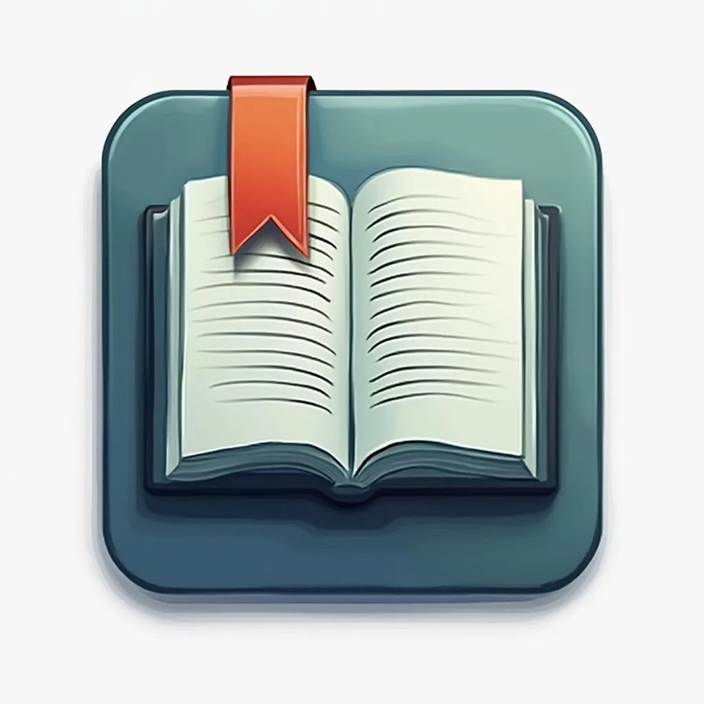 Icono de ebooks y guías